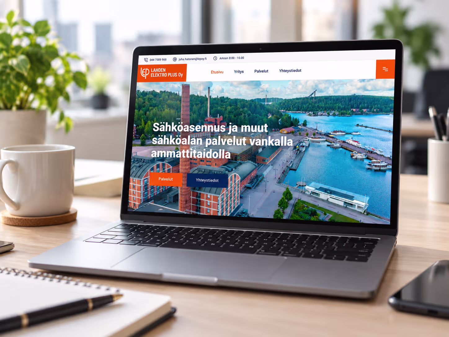 Referenssi Elielviestintä | Lahden Elektro Plus Oy
