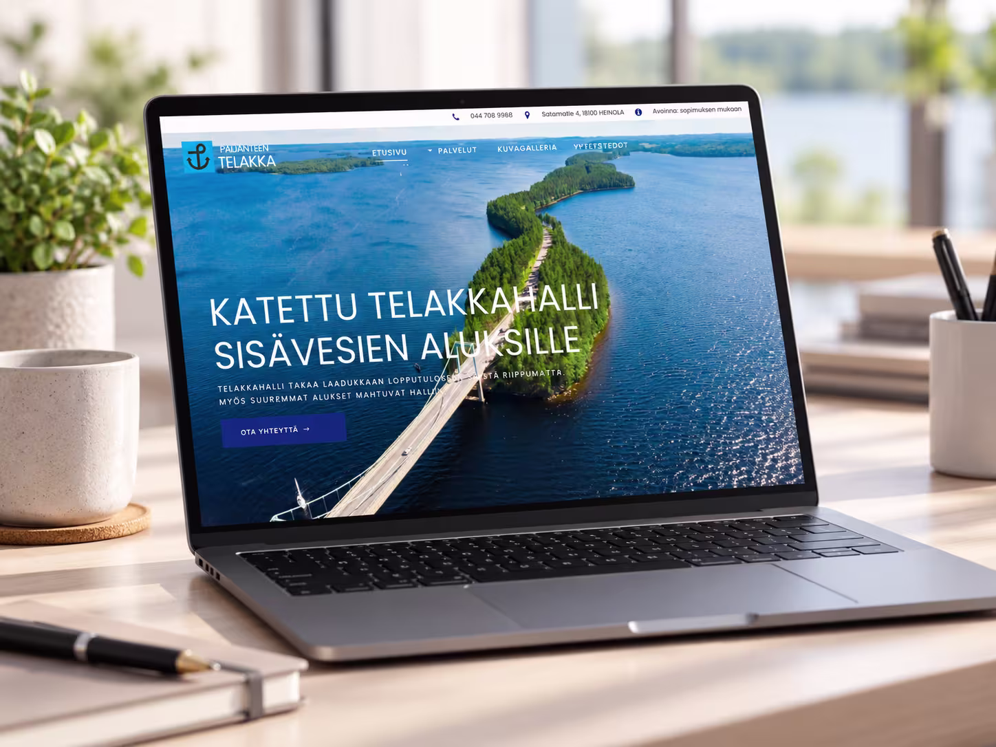 Referenssi Elielviestintä | Päijänteen Telakka