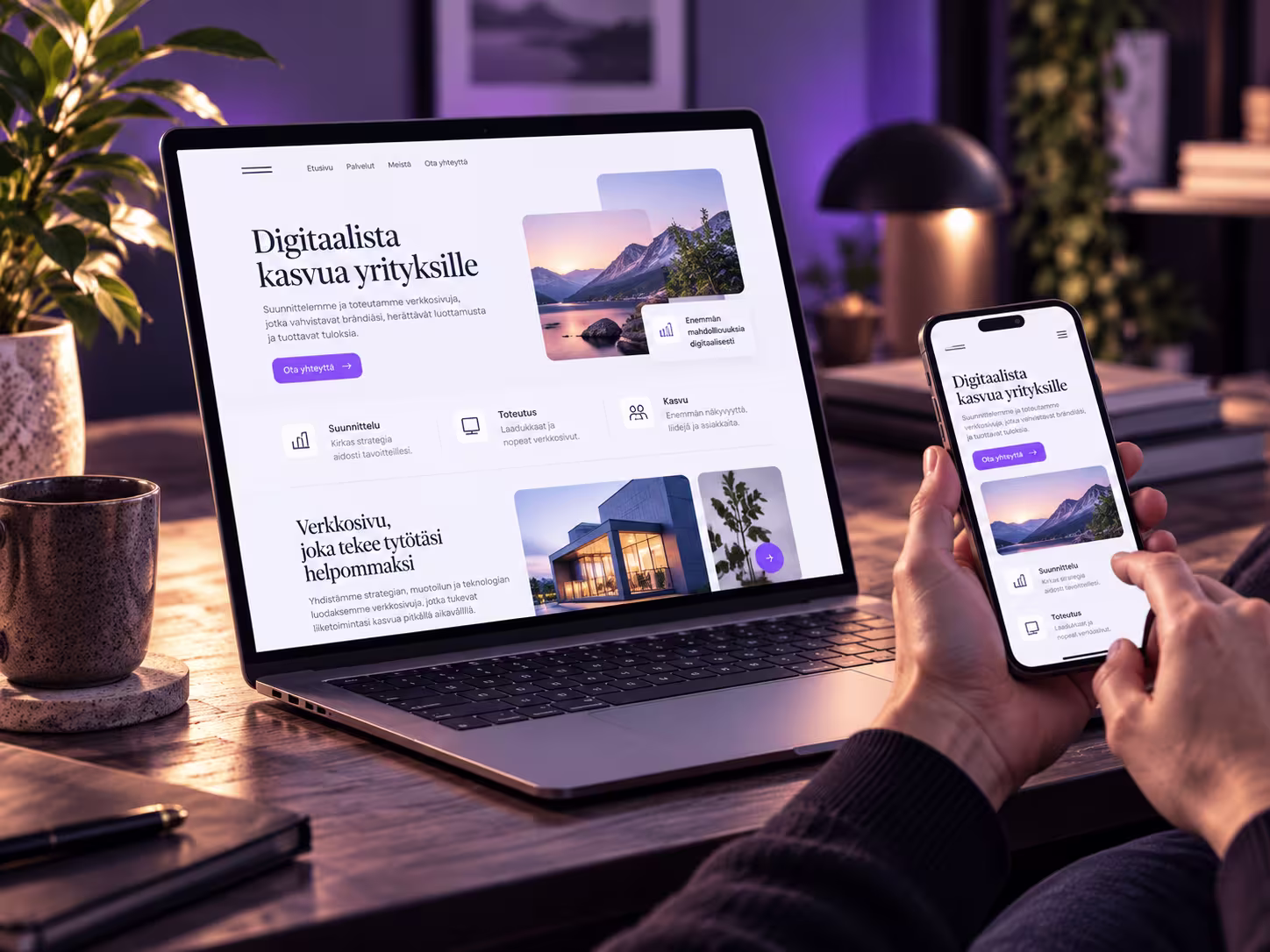 Laadukkaat verkkosivut yritykselle tai yhdistykselle | Digitoimisto Elielviestintä Lahti